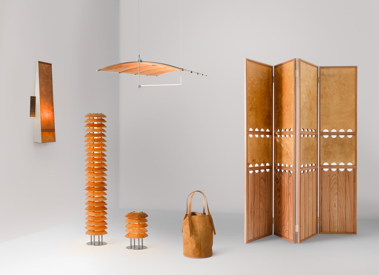Reishi transforms Danish craftsmanship with sustainable Nordic design, offering a carbon-neutral alternative to traditional materials like leather used by major brands.
