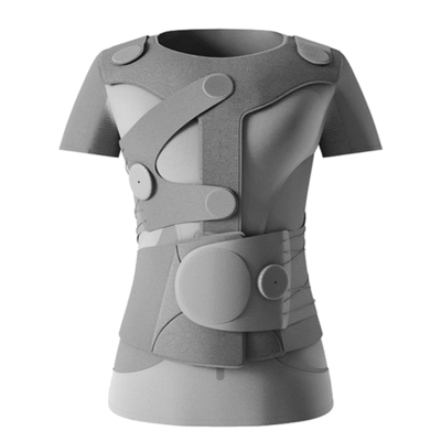 Spinamic is a adjustable, breathable scoliosis correction device designed for comfort and quick manufacturing, available now in South Korea and expanding globally.