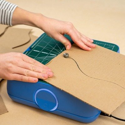 ChompSaw is a safe, compact tool designed for kids as an alternative to jigsaw puzzles.
