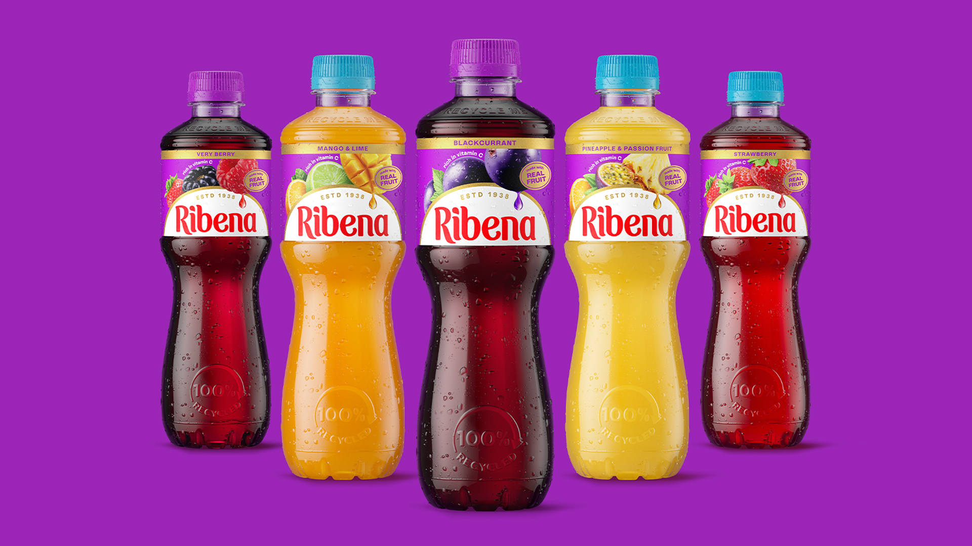 Ribena unveils a modern yet subtle rebrand, preserving its heritage while enhancing recognition.