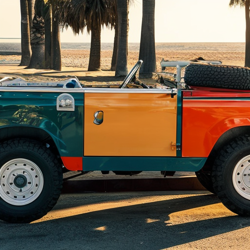 Sean Wotherspoon’s Revival: A 1958 Land Rover Series 2 is restored, blending historical charm with modern refinements by Stuff by Spot.