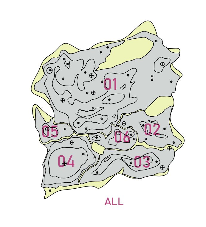 Line drawing/diagram of brooch